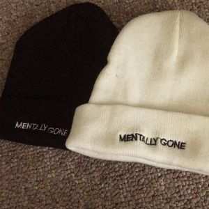 Smaller than normal beanies , worn 2 times